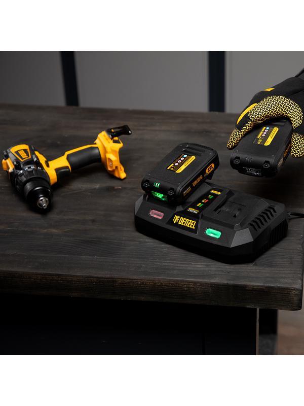 Батарея аккумуляторная IB-18-2.0, Li-Ion, 18 В, 2.0 А/ч Denzel