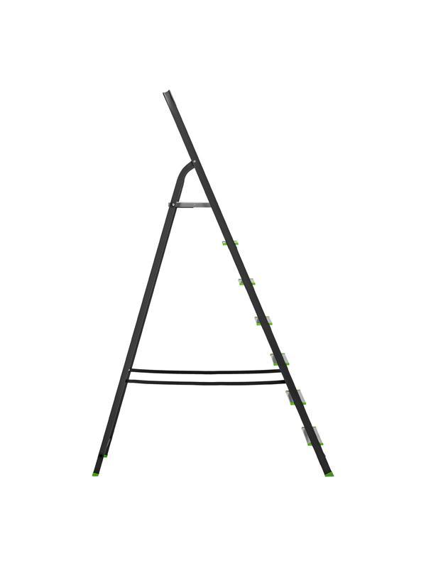 Стремянка, 7 ступеней, стальной профиль, алюминиевые ступени Россия Сибртех