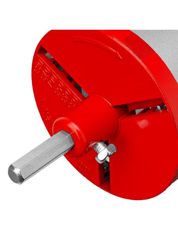 Набор коронок по керамической плитке, 33-53-67-73 мм, шестигранный хвостовик Matrix