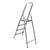 Стремянка, 4 ступени, алюминиевая, Россия, Сибртех