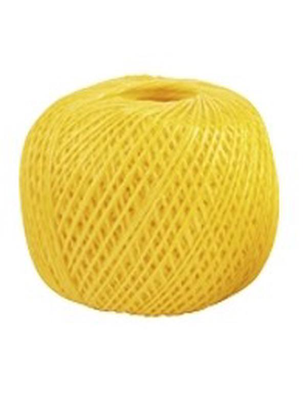 Шпагат полипропиленовый желтый, 1.7 мм, L 60 м, Россия Сибртех