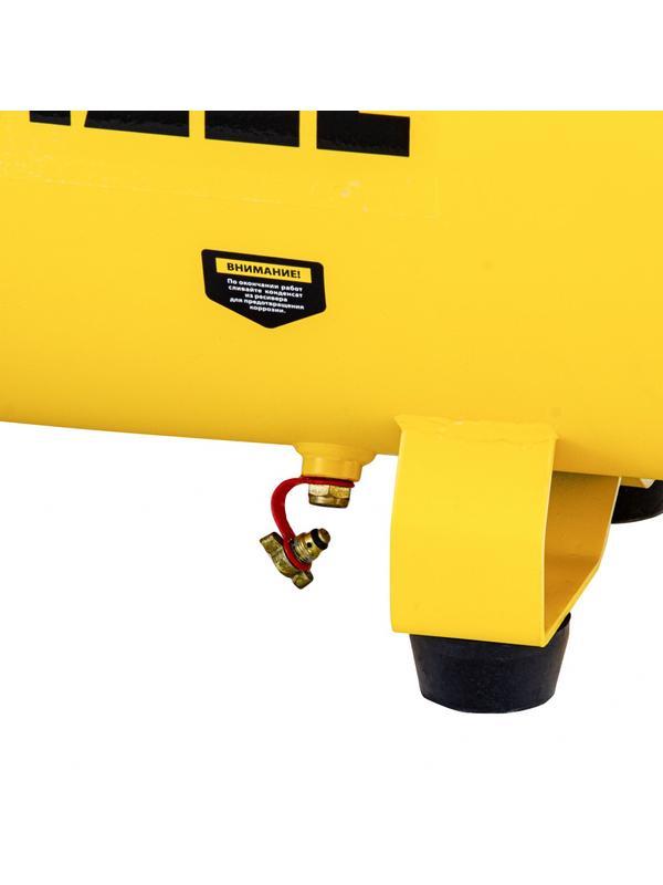 Компрессор воздушный прямой привод DC1700/50, 1.7 кВт, 50 литров, 260 л/мин Denzel