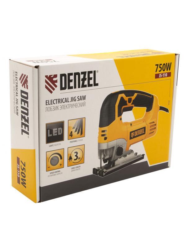 Лобзик электрический JS-110, 750 Вт, 110 мм Denzel
