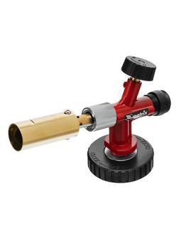 Профессиональная горелка на газовый баллон, пьезоподжиг, металлический корпус Matrix