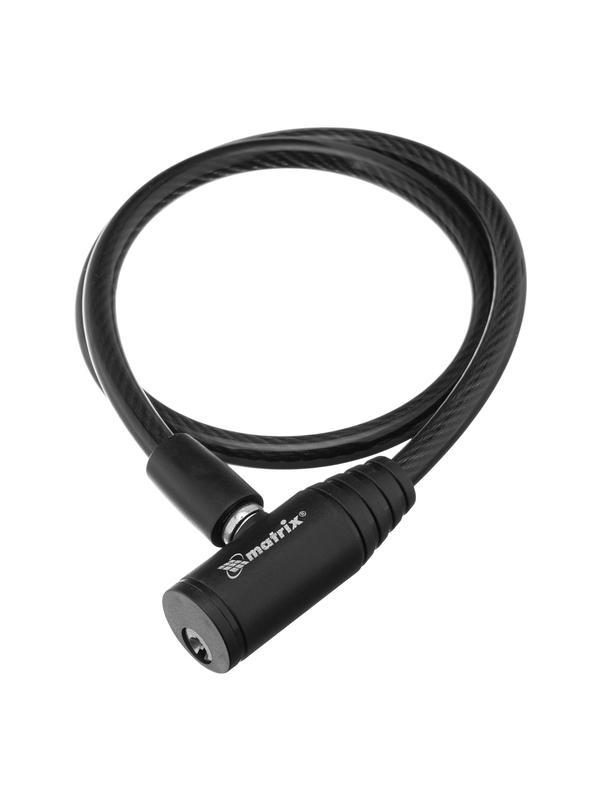 Замок тросовый универсальный, 8 х 650 мм Matrix