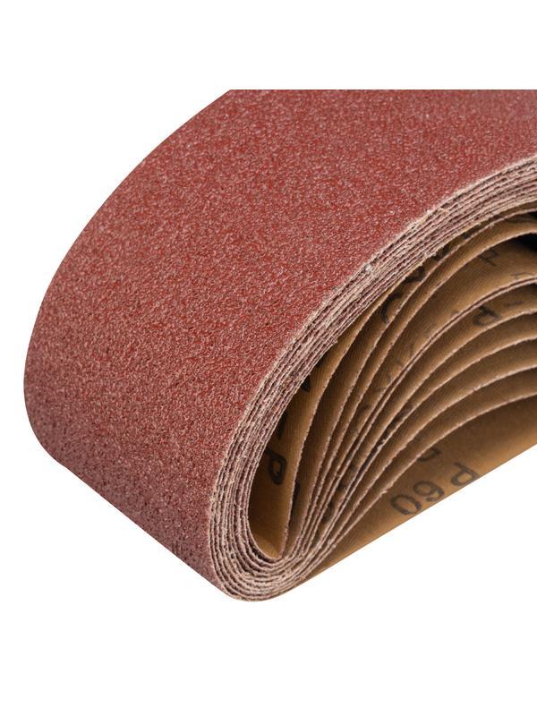 Лента абразивная бесконечная, P 60, 75 х 457 мм, 10 шт Matrix