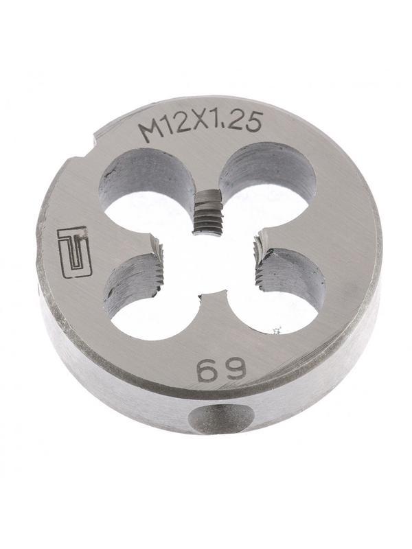 Плашка М12 х 1.25 мм Сибртех