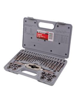 Набор метчиков и плашек М3-М12, 31 предмет Matrix