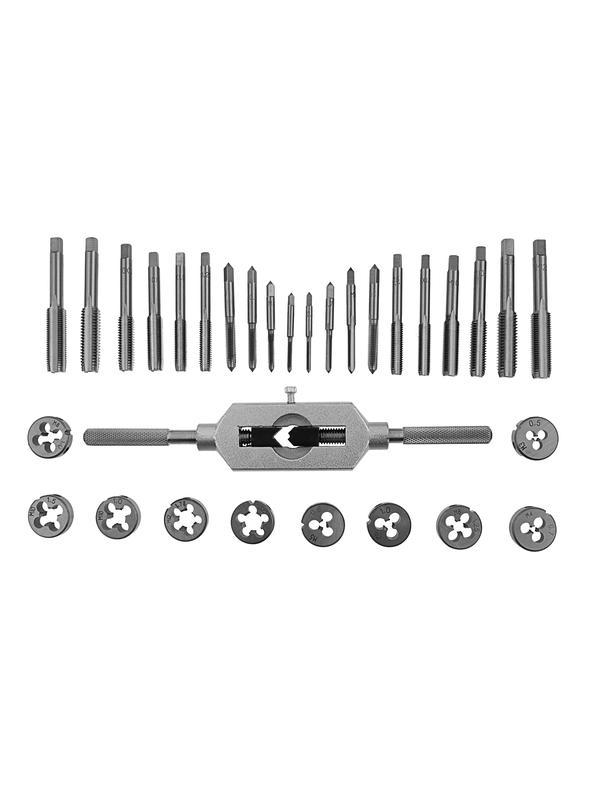 Набор метчиков и плашек М3-М12, 31 предмет Matrix