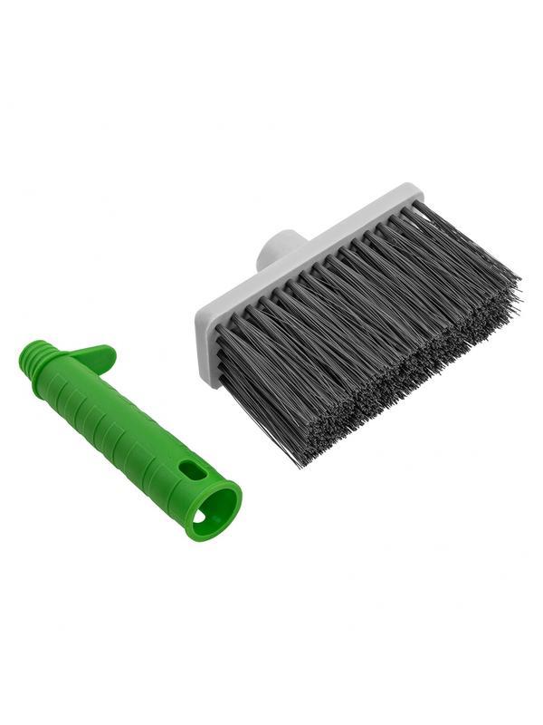 Кисть-макловица, 50 x 140, искусственная щетина, пластиковый корпус, пластиковая ручкаСибртех