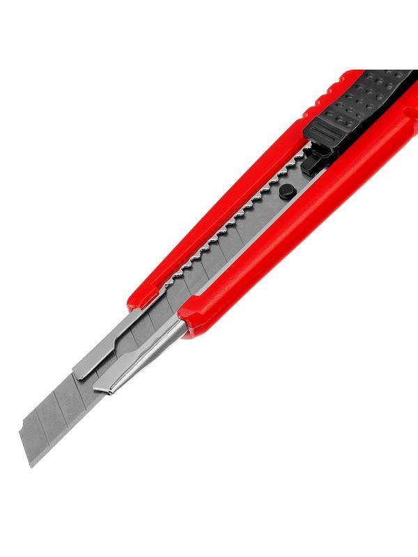 Нож, 9 мм, выдвижное лезвие, металлическая направляющая Matrix