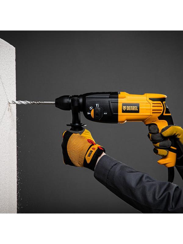 Перфоратор электрический RH-750-24, SDS-plus, 750 Вт, 2.5 Дж, 3 режима Denzel