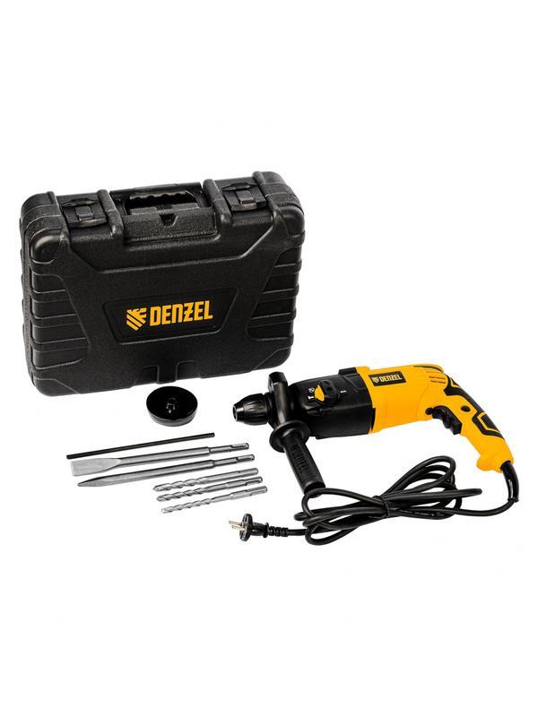 Перфоратор электрический RH-750-24, SDS-plus, 750 Вт, 2.5 Дж, 3 режима Denzel