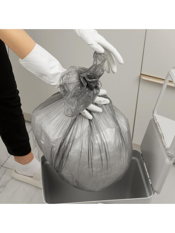 Пакеты для мусора 30 л x 50 шт. серые, Home Palisad