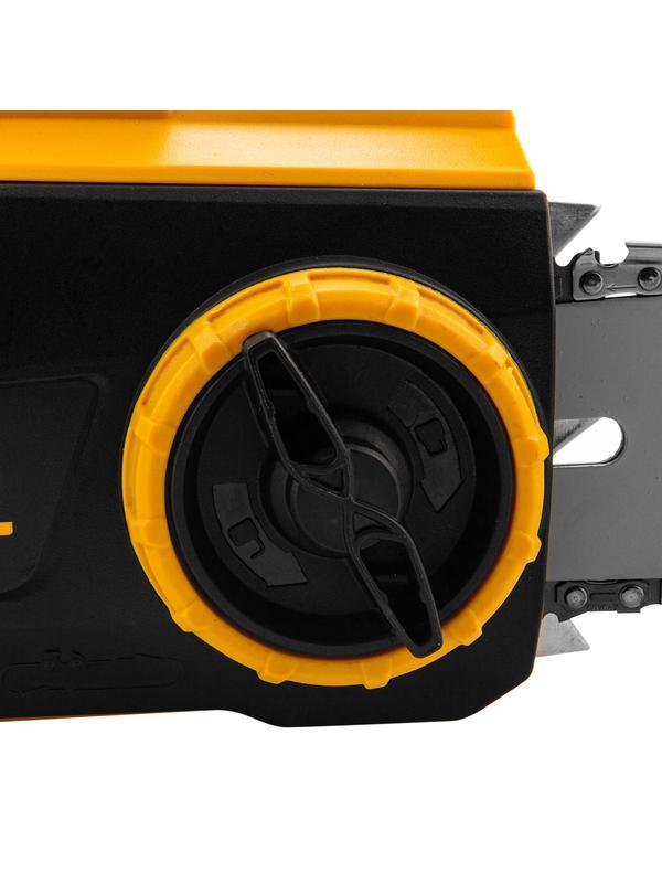 Пила цепная электрическая EDS-1800P, 1.8 кВт,поперечная, шина 40 см, шаг 3/8, паз 1.3 мм, 57 звеньев Denzel