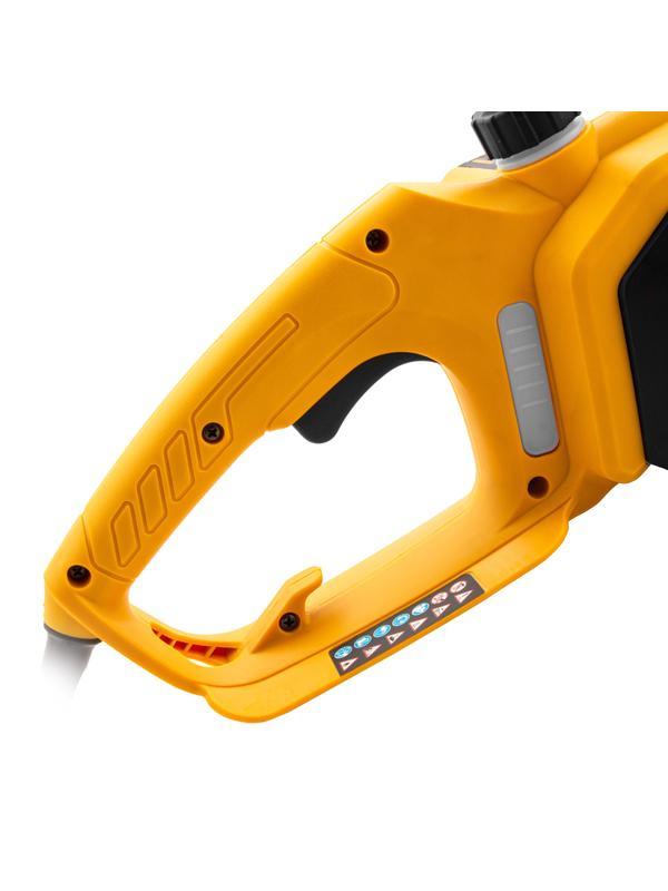 Пила цепная электрическая EDS-1800P, 1.8 кВт,поперечная, шина 40 см, шаг 3/8, паз 1.3 мм, 57 звеньев Denzel