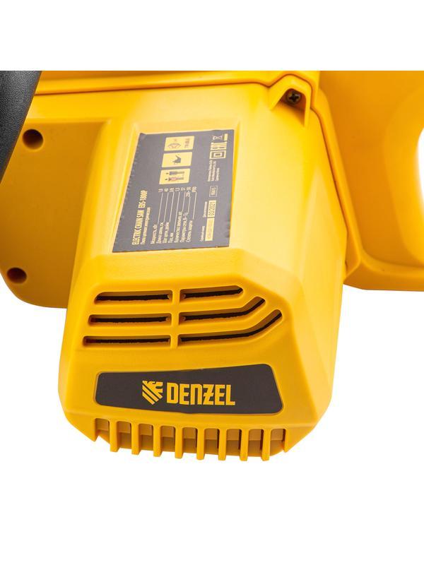 Пила цепная электрическая EDS-1800P, 1.8 кВт,поперечная, шина 40 см, шаг 3/8, паз 1.3 мм, 57 звеньев Denzel