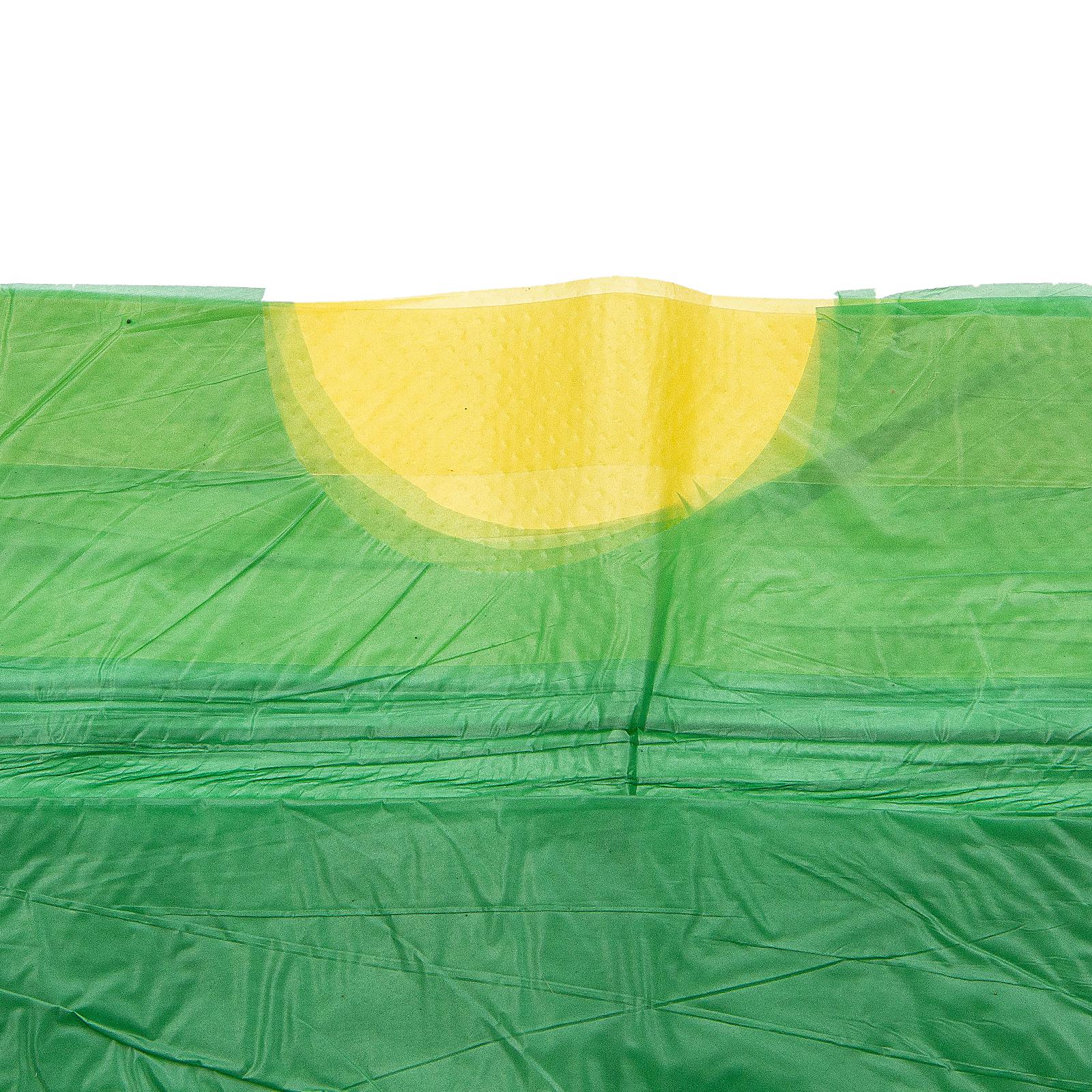 Пакеты для мусора с завязками 35 л x 15 шт., зеленые, Home Palisad