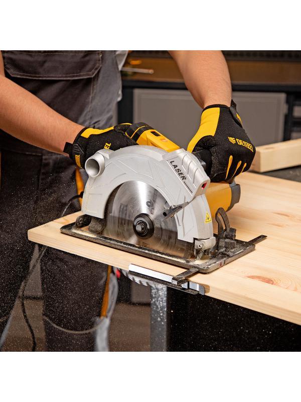 Пила циркулярная CS-210, 1800 Вт, 210 мм Denzel