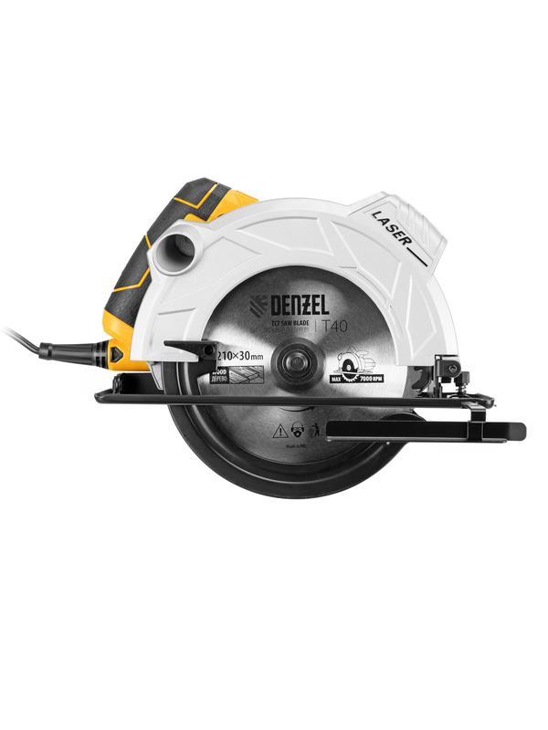 Пила циркулярная CS-210, 1800 Вт, 210 мм Denzel