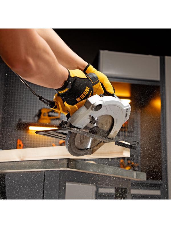 Пила циркулярная CS-210, 1800 Вт, 210 мм Denzel