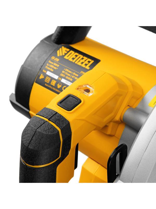 Пила циркулярная CS-210, 1800 Вт, 210 мм Denzel