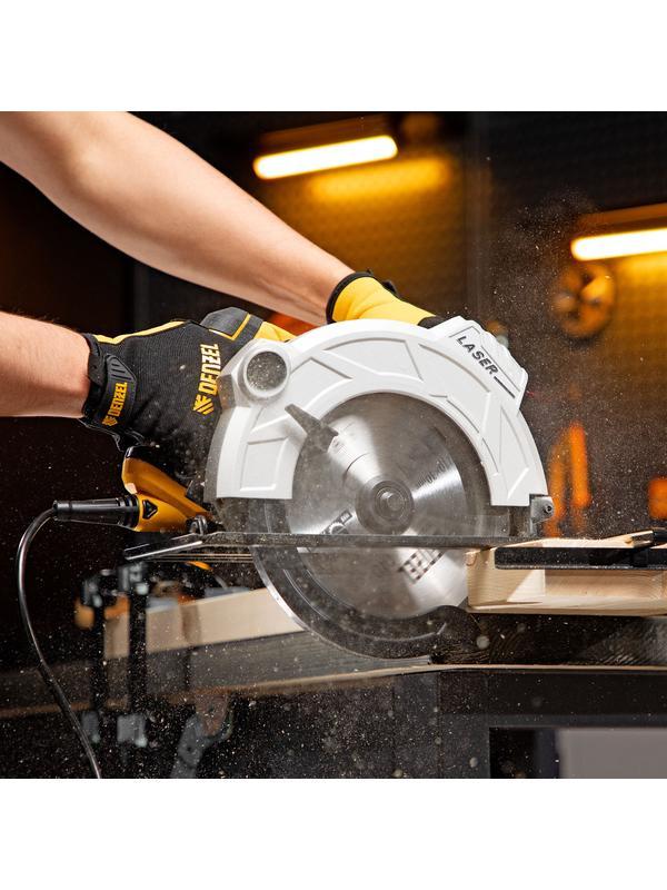 Пила циркулярная CS-210, 1800 Вт, 210 мм Denzel