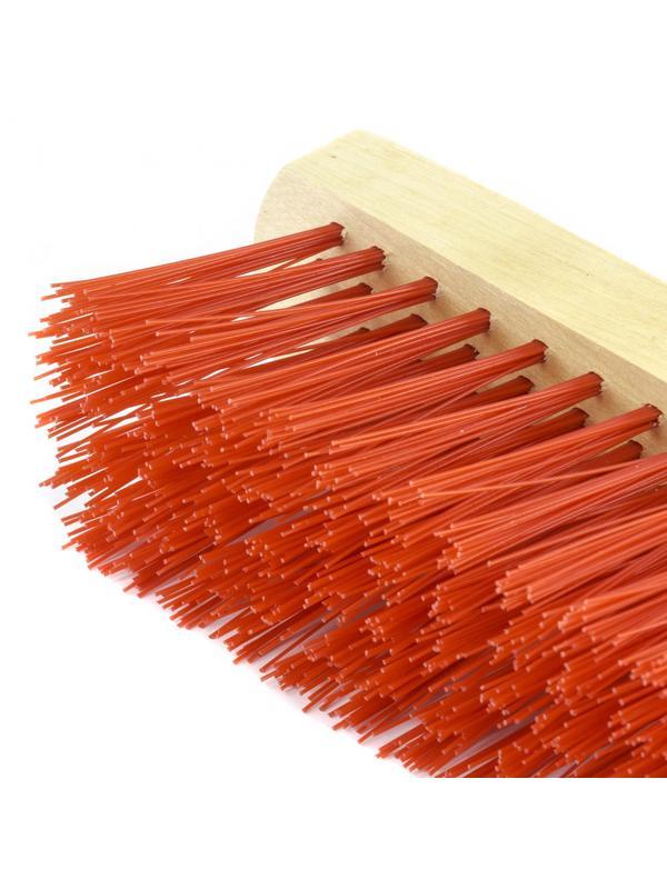 Щетка строительная 500 мм, 5 рядов, жесткая щетина, железная тулейка, без черенка Сибртех