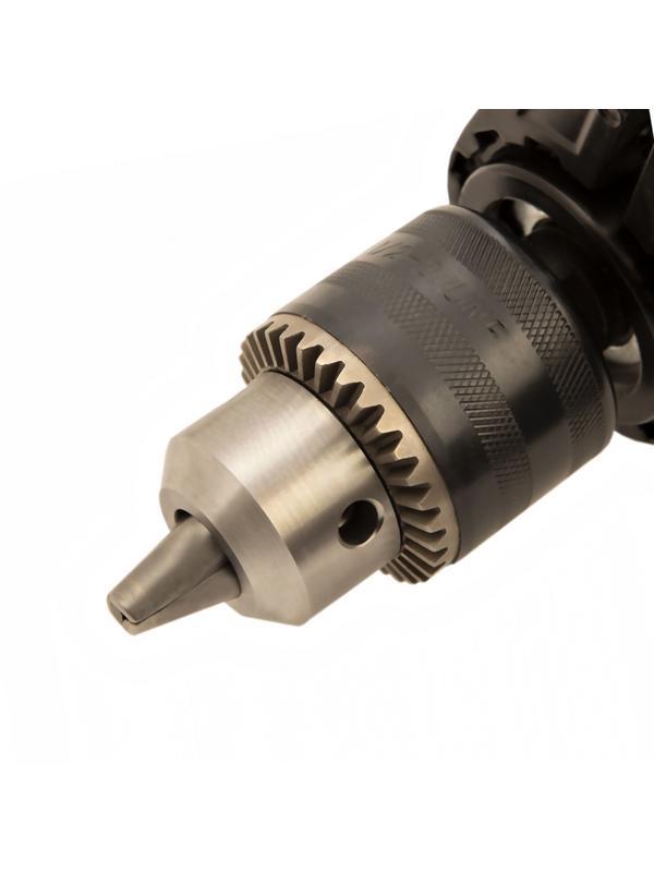 Дрель ударная ID-1050-2, 1050 Вт, 0-3000/0-1100 об/мин, 0-48000/0-17600 уд/мин, 2 скорости Denzel