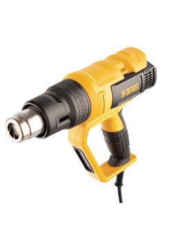 Фен технический HG-2000E, 2000 Вт, 2 режима, LCD дисплей Denzel