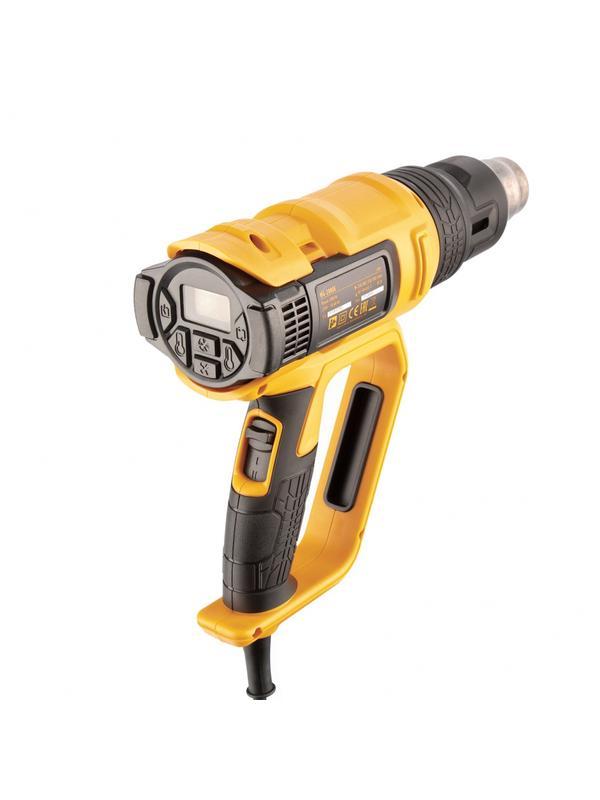 Фен технический HG-2000E, 2000 Вт, 2 режима, LCD дисплей Denzel