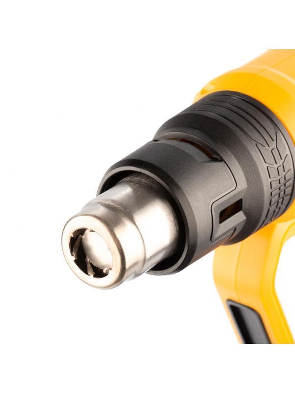 Фен технический HG-2000E, 2000 Вт, 2 режима, LCD дисплей Denzel