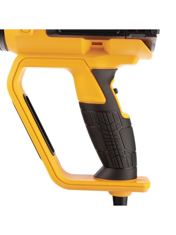 Фен технический HG-2000E, 2000 Вт, 2 режима, LCD дисплей Denzel