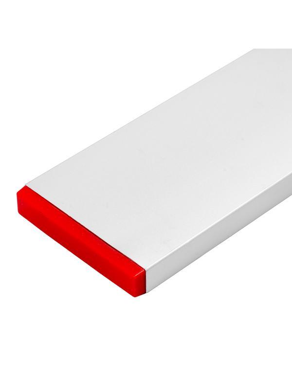 Правило алюминиевое с уровнем, L-3.0 м, 2 ручки Matrix