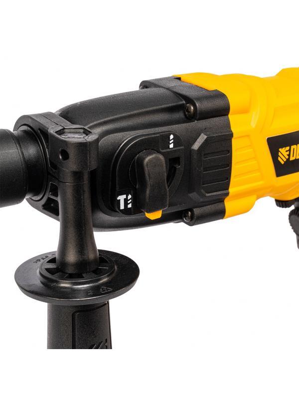 Перфоратор электрический RH-400-12, SDS-plus, 400 Вт, 1.2 Дж, 2 режима Denzel