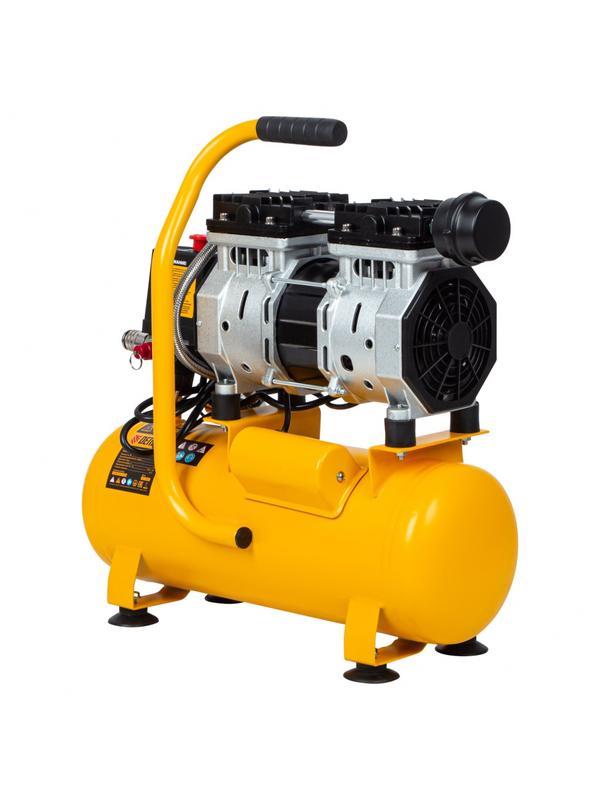 Компрессор DLS650/10 безмаслянный малошумный 650 Вт, 120 л/мин, ресивер 10 л Denzel