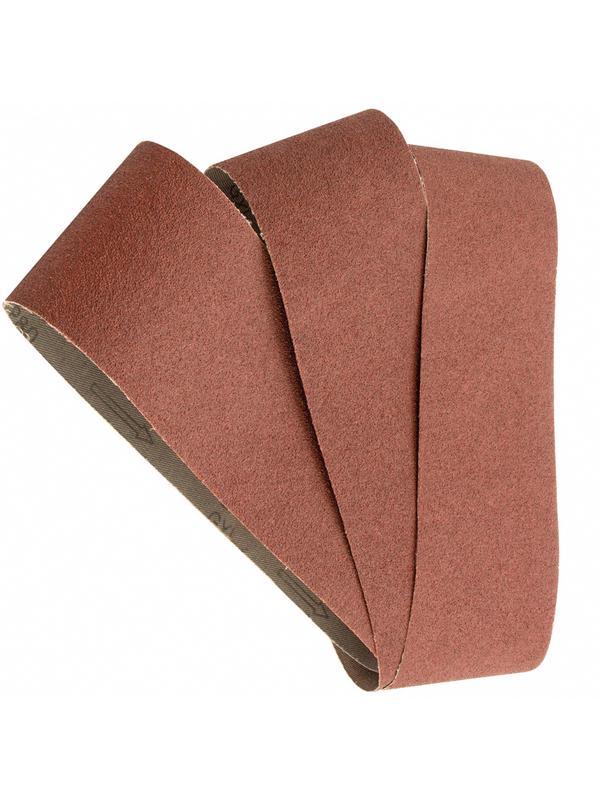 Лента абразивная бесконечная, P 80, 100 х 610 мм, 3 шт Matrix