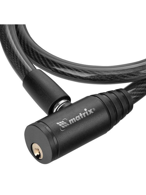 Замок тросовый универсальный, 10 х 650 мм Matrix