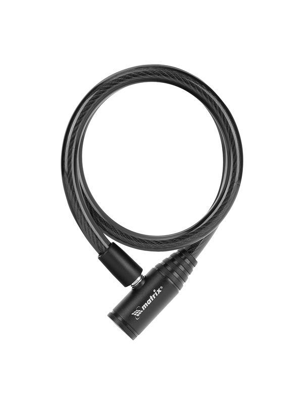 Замок тросовый универсальный, 10 х 650 мм Matrix