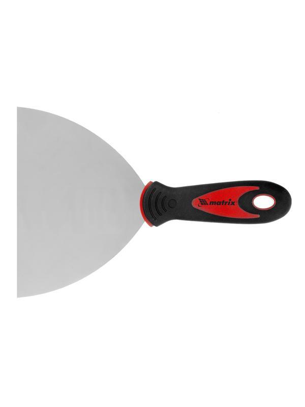 Шпательная лопатка из нержавеющей стали, 150 мм, двухкомпонентная ручка Matrix