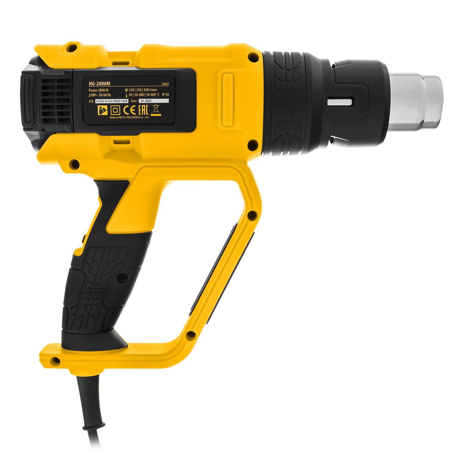 Фен технический Denzel 28005 HG-2000M, 2000 Вт, 3 режима