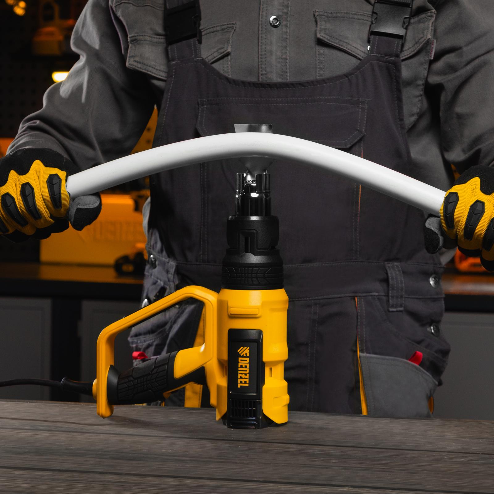 Фен технический Denzel 28005 HG-2000M, 2000 Вт, 3 режима