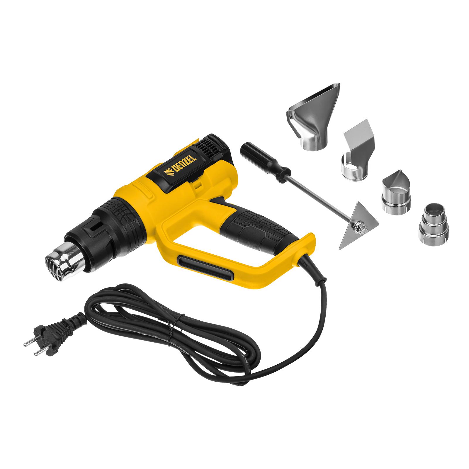 Фен технический Denzel 28005 HG-2000M, 2000 Вт, 3 режима