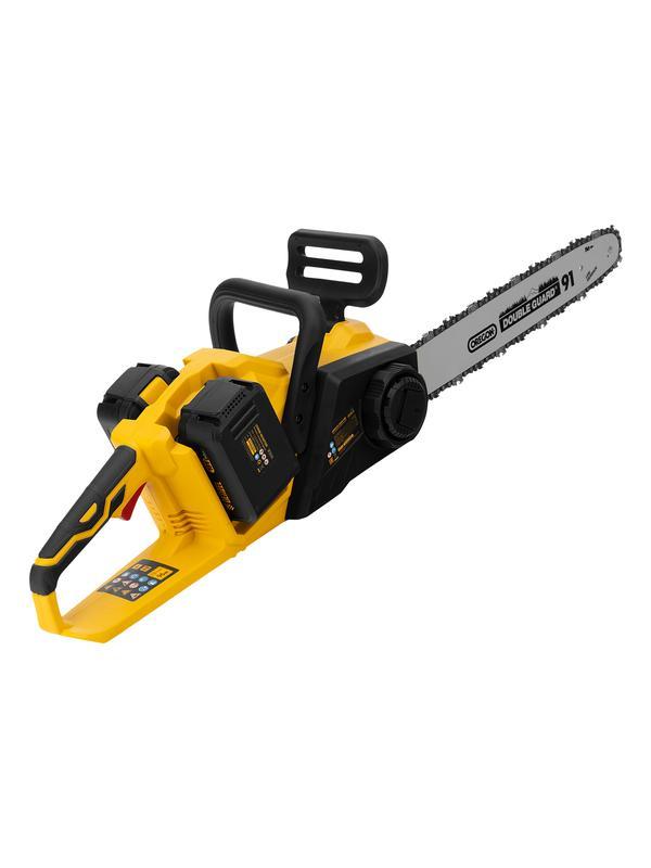 Цепная пила аккумуляторная бесщеточная RCS400-36, Li-ion, 36 В, 4 Ач, шина 400 мм Denzel