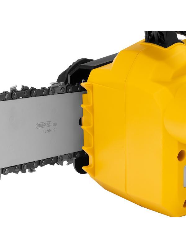 Цепная пила аккумуляторная бесщеточная RCS400-36, Li-ion, 36 В, 4 Ач, шина 400 мм Denzel