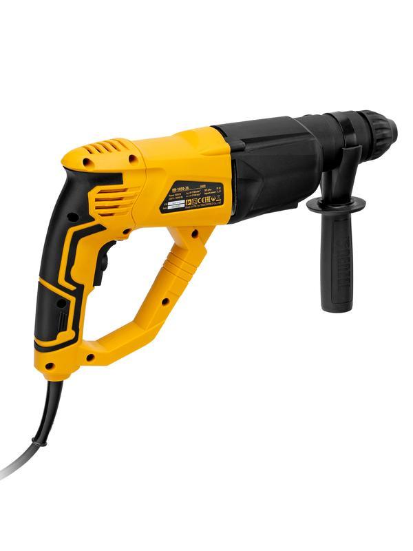 Перфоратор электрический RH-1050-26, SDS-plus, 1050 Вт, 3.2 Дж, 3 плюс 1 режим Denzel