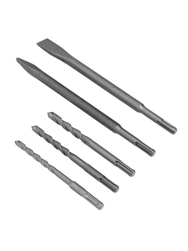 Перфоратор электрический RH-1050-26, SDS-plus, 1050 Вт, 3.2 Дж, 3 плюс 1 режим Denzel