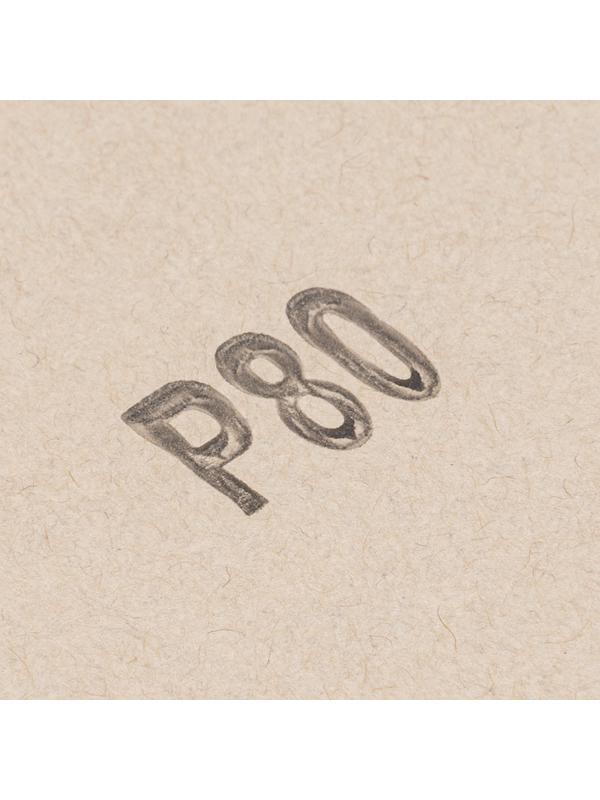 Шлифлист на бумажной основе, P 80, 230 х 280 мм, 10 шт, водостойкий Matrix