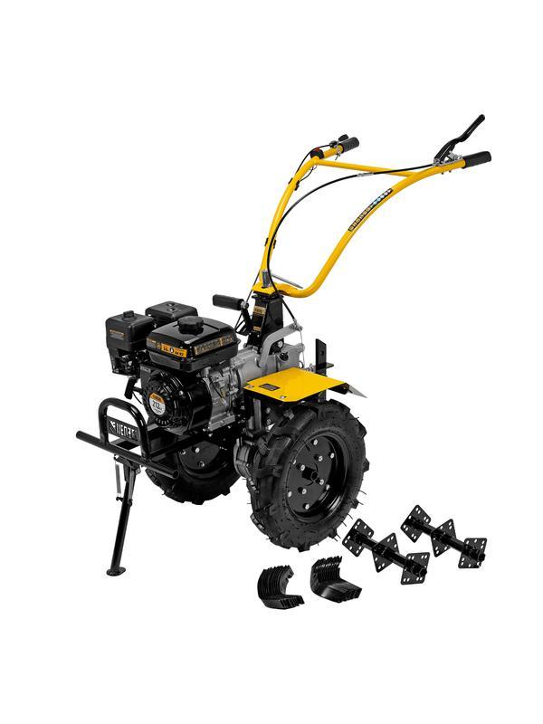 Мотоблок DPT-370X, 7 л.с, дисковое сцепление, ширина 90 см, глубина 35 см, фрез 3 х 4, ВОМ, передачи 3В/1Н Denzel