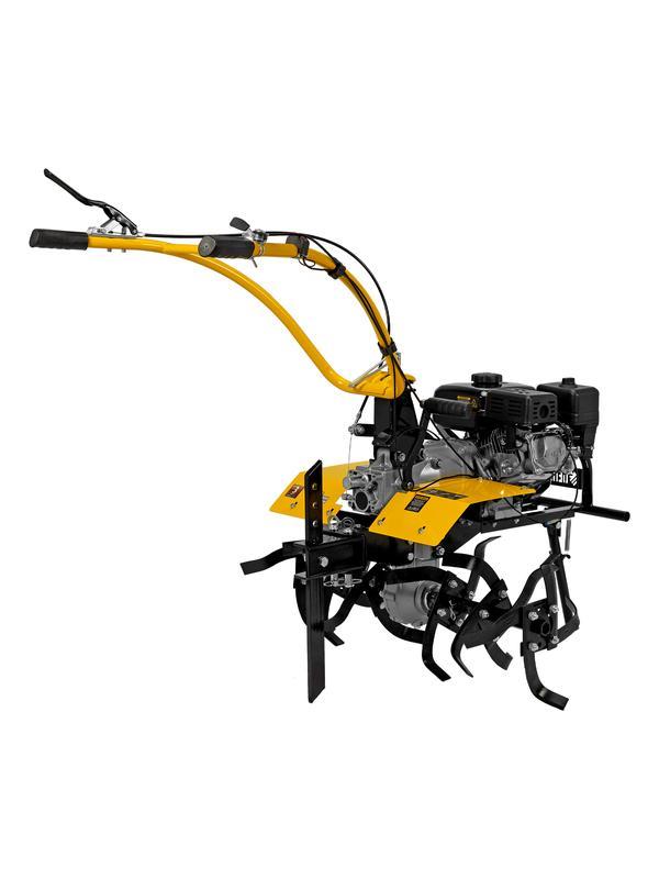 Мотоблок DPT-370X, 7 л.с, дисковое сцепление, ширина 90 см, глубина 35 см, фрез 3 х 4, ВОМ, передачи 3В/1Н Denzel